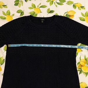 Talbots Navy Crew Neck Sweater